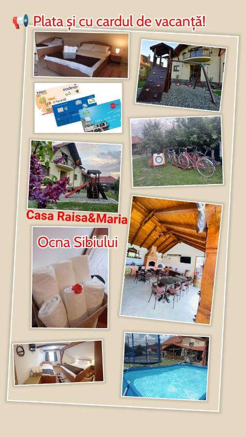 Casa Raisa & Maria Hotel Ocna Sibiului Bagian luar foto
